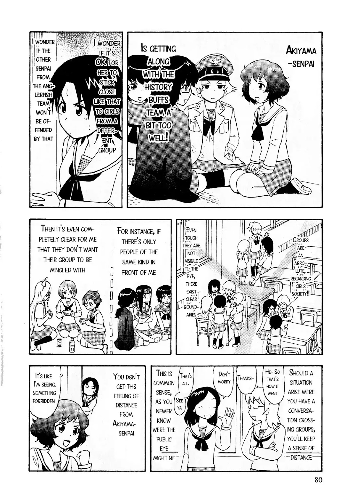 Girls & Panzer - Comic Anthology Chapter 1.10 page 2 - Vol.1 Chapter 10: Dangerous Relations [by Takuma Morishige]