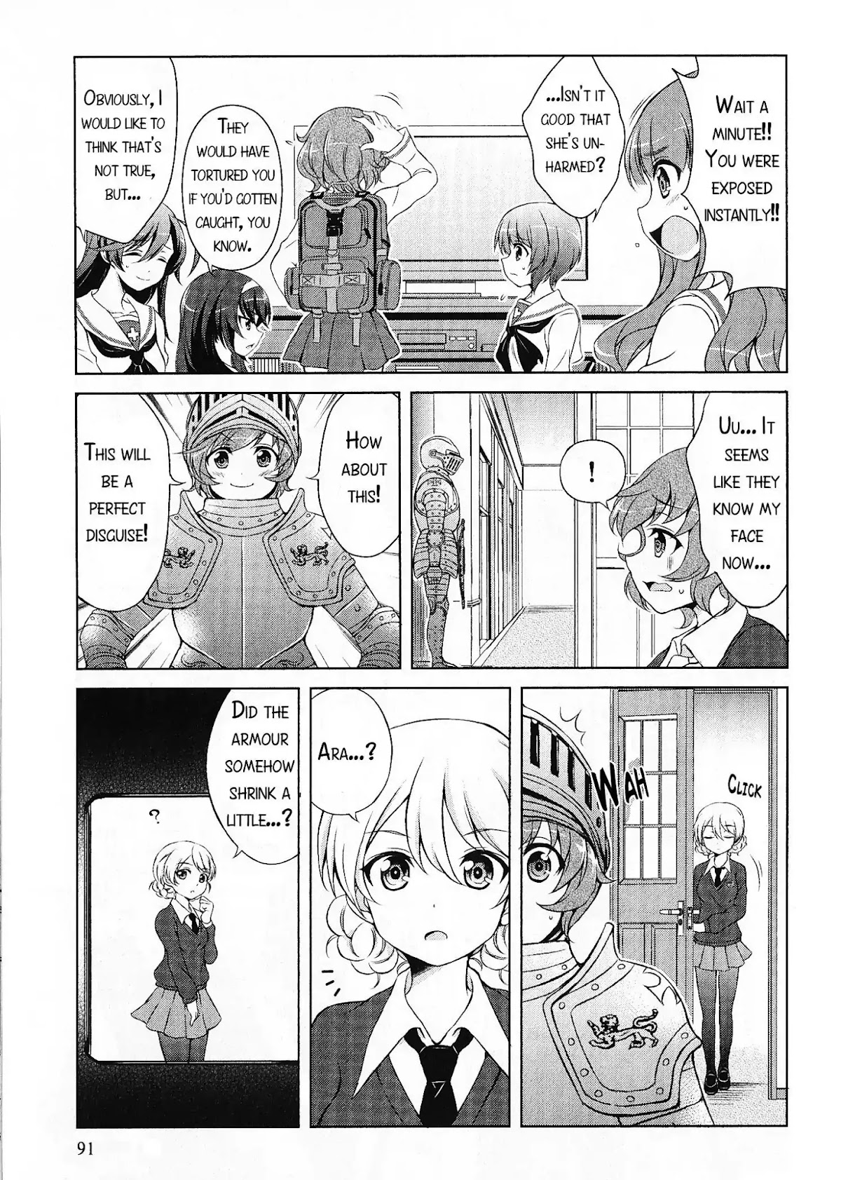 Girls & Panzer - Comic Anthology Chapter 1.11 page 3 - Vol.1 Chapter 11: Charging In!! The Yukari Scoop [by Hagi Midori]
