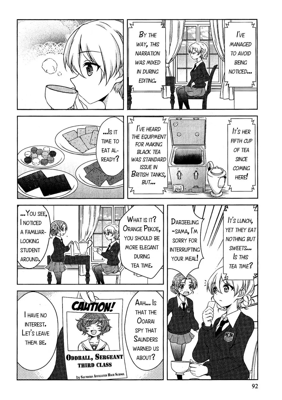 Girls & Panzer - Comic Anthology Chapter 1.11 page 4 - Vol.1 Chapter 11: Charging In!! The Yukari Scoop [by Hagi Midori]