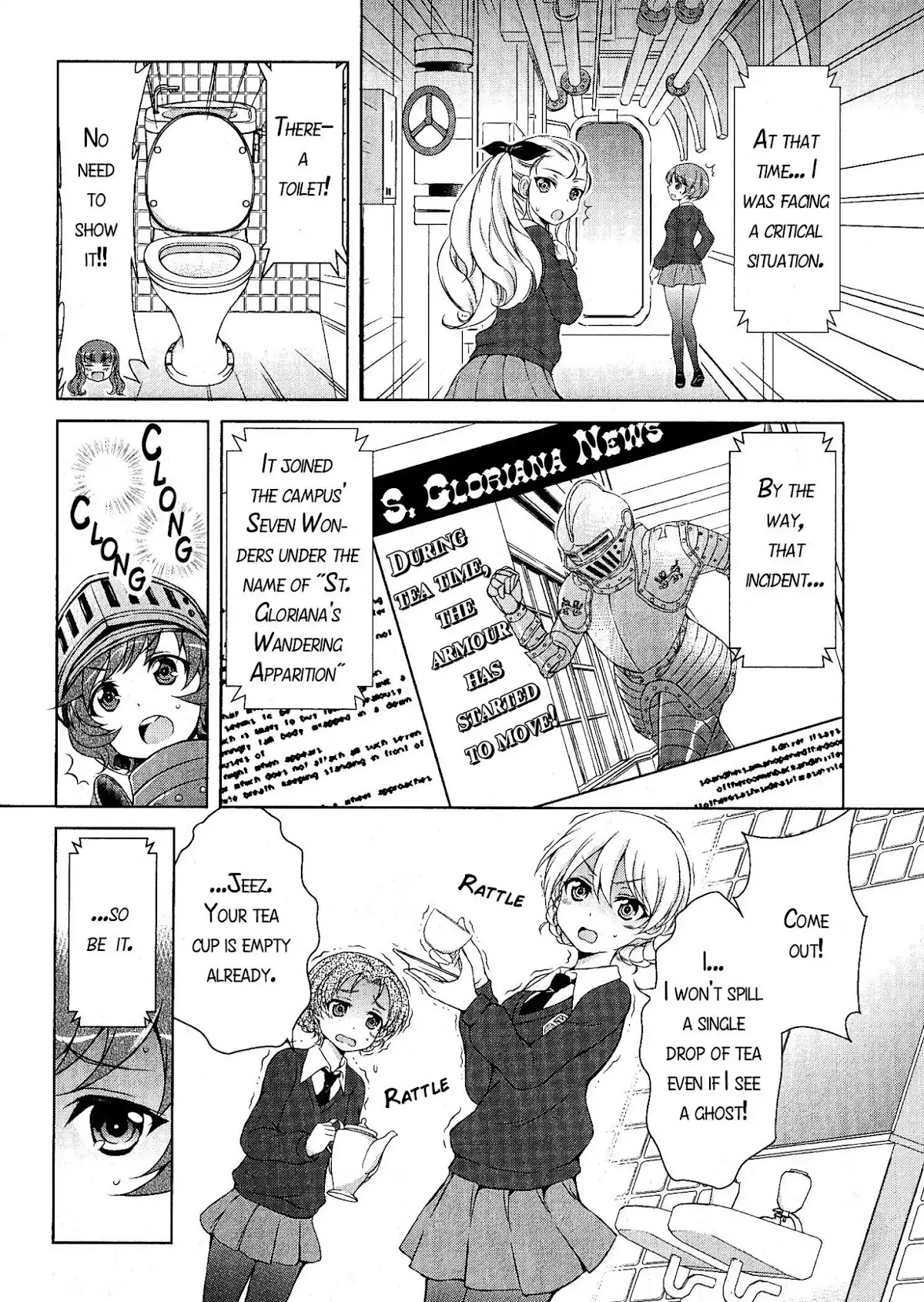 Girls & Panzer - Comic Anthology Chapter 1.11 page 6 - Vol.1 Chapter 11: Charging In!! The Yukari Scoop [by Hagi Midori]