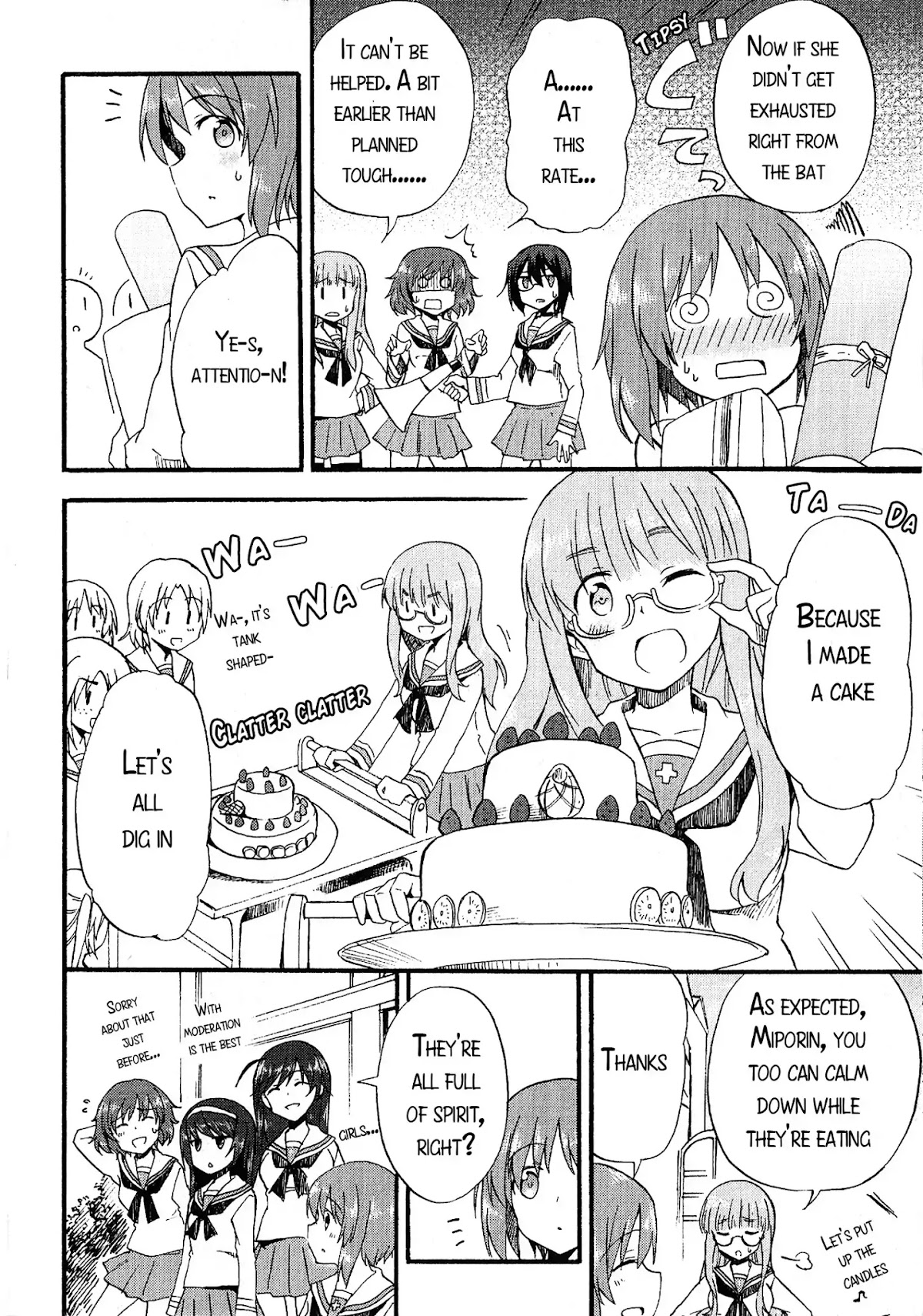 Girls & Panzer - Comic Anthology Chapter 1.12 page 4 - Vol.1 Chapter 12: One Step Forward [by Tsuchii]