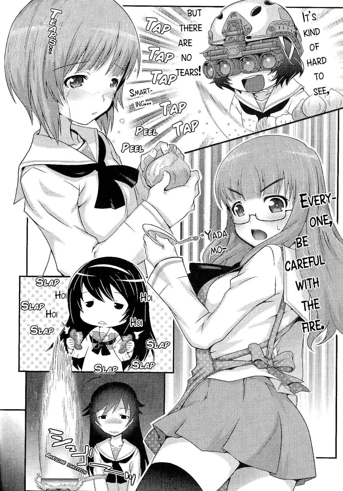 Girls & Panzer - Comic Anthology Chapter 1.2 page 6 - Vol.1 Chapter 2: Operation 'Hot and Steamy'! [by Mudou Eichi]