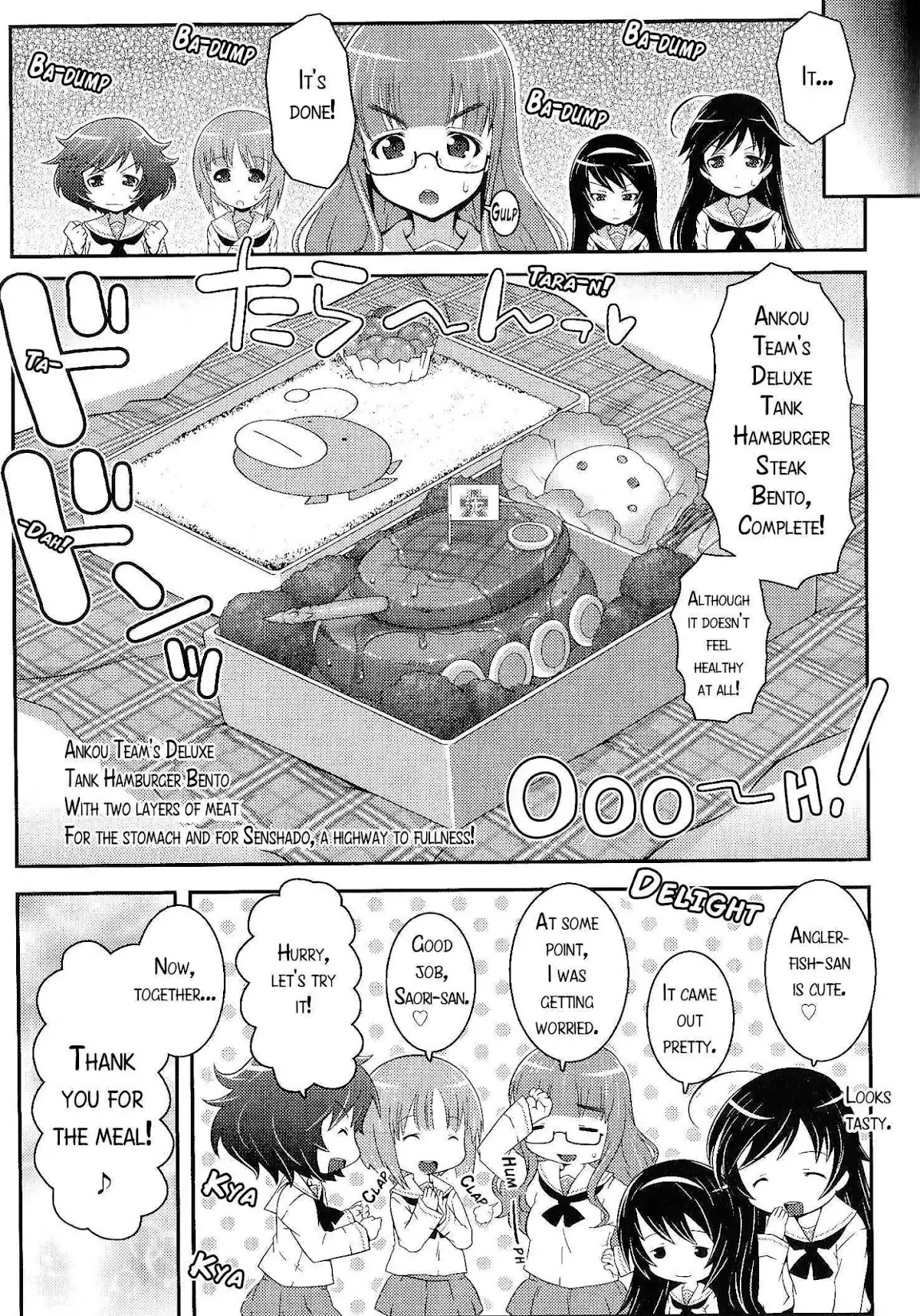 Girls & Panzer - Comic Anthology Chapter 1.2 page 8 - Vol.1 Chapter 2: Operation 'Hot and Steamy'! [by Mudou Eichi]