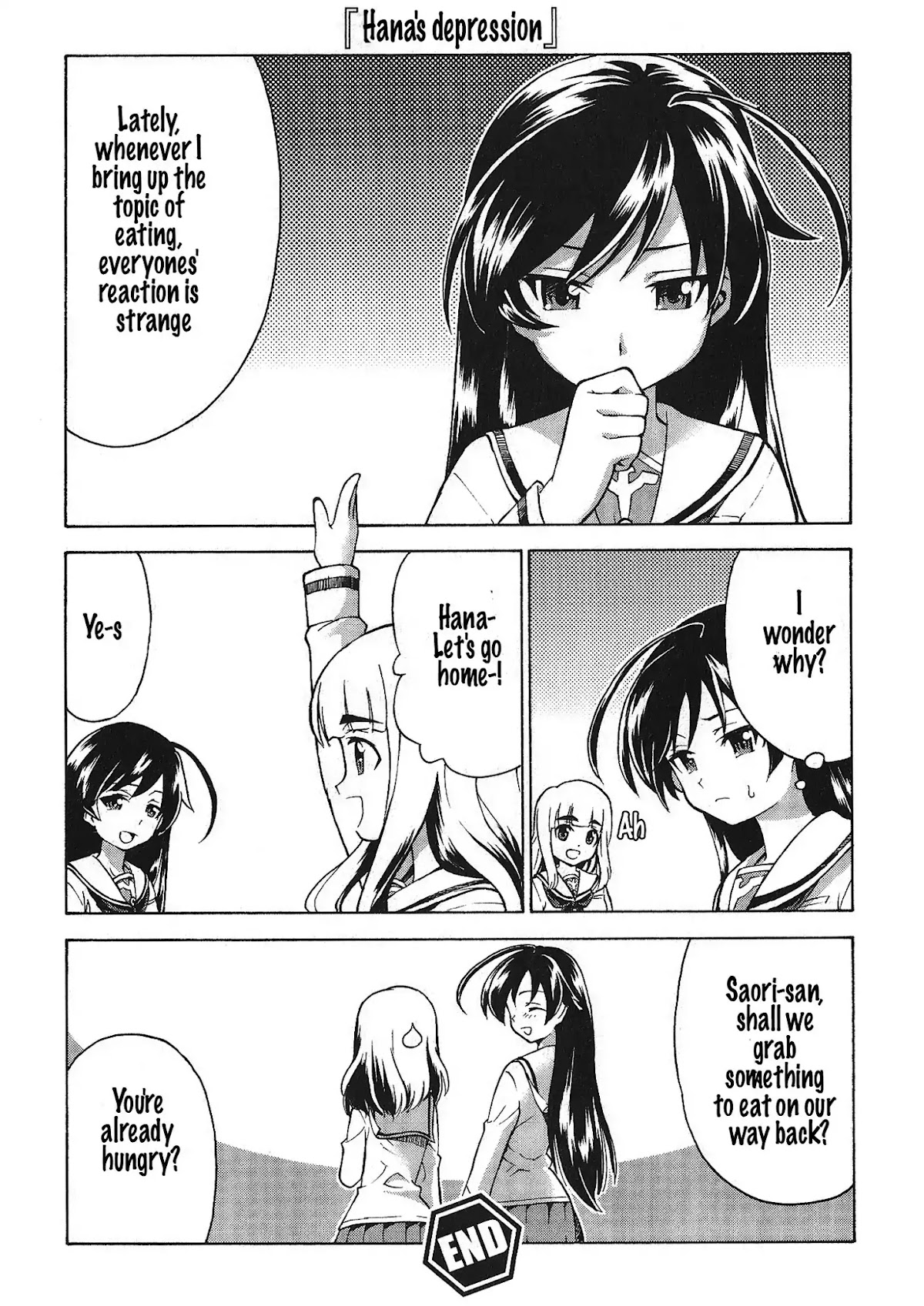 Girls & Panzer - Comic Anthology Chapter 1.3 page 8 - Vol.1 Chapter 3: Daily Life in Ooarai [by Saitaniya Ryouichi]