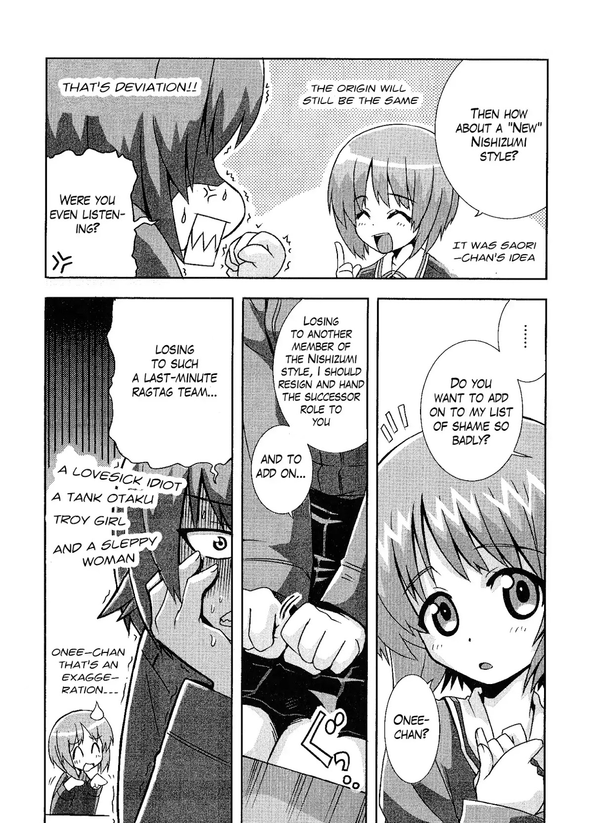 Girls & Panzer - Comic Anthology Chapter 1.4 page 3 - Vol.1 Chapter 4: Elder Sister are Always at Disadvantage [by Makino Yasuhiro]