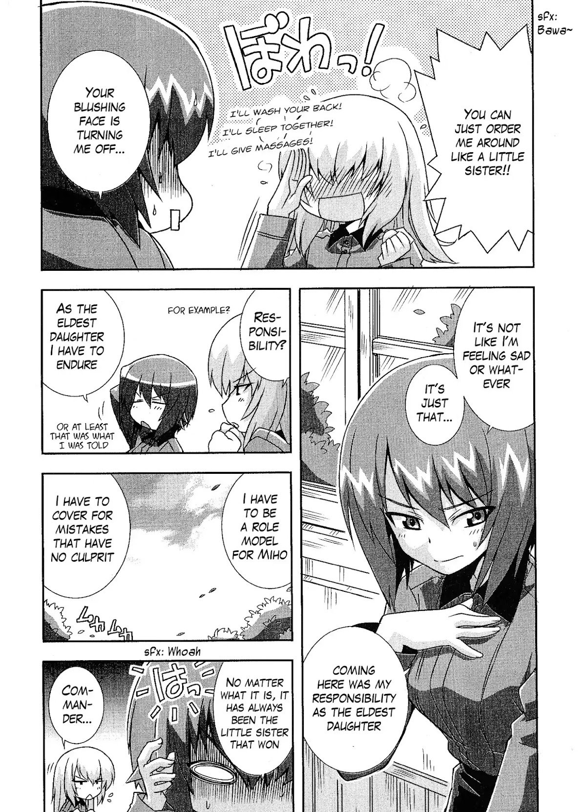 Girls & Panzer - Comic Anthology Chapter 1.4 page 6 - Vol.1 Chapter 4: Elder Sister are Always at Disadvantage [by Makino Yasuhiro]