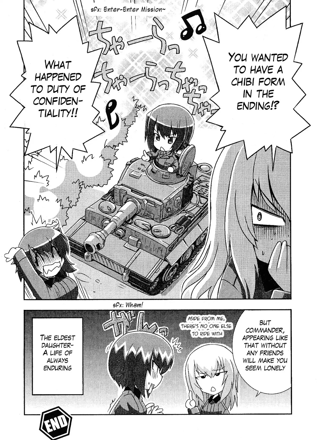 Girls & Panzer - Comic Anthology Chapter 1.4 page 8 - Vol.1 Chapter 4: Elder Sister are Always at Disadvantage [by Makino Yasuhiro]