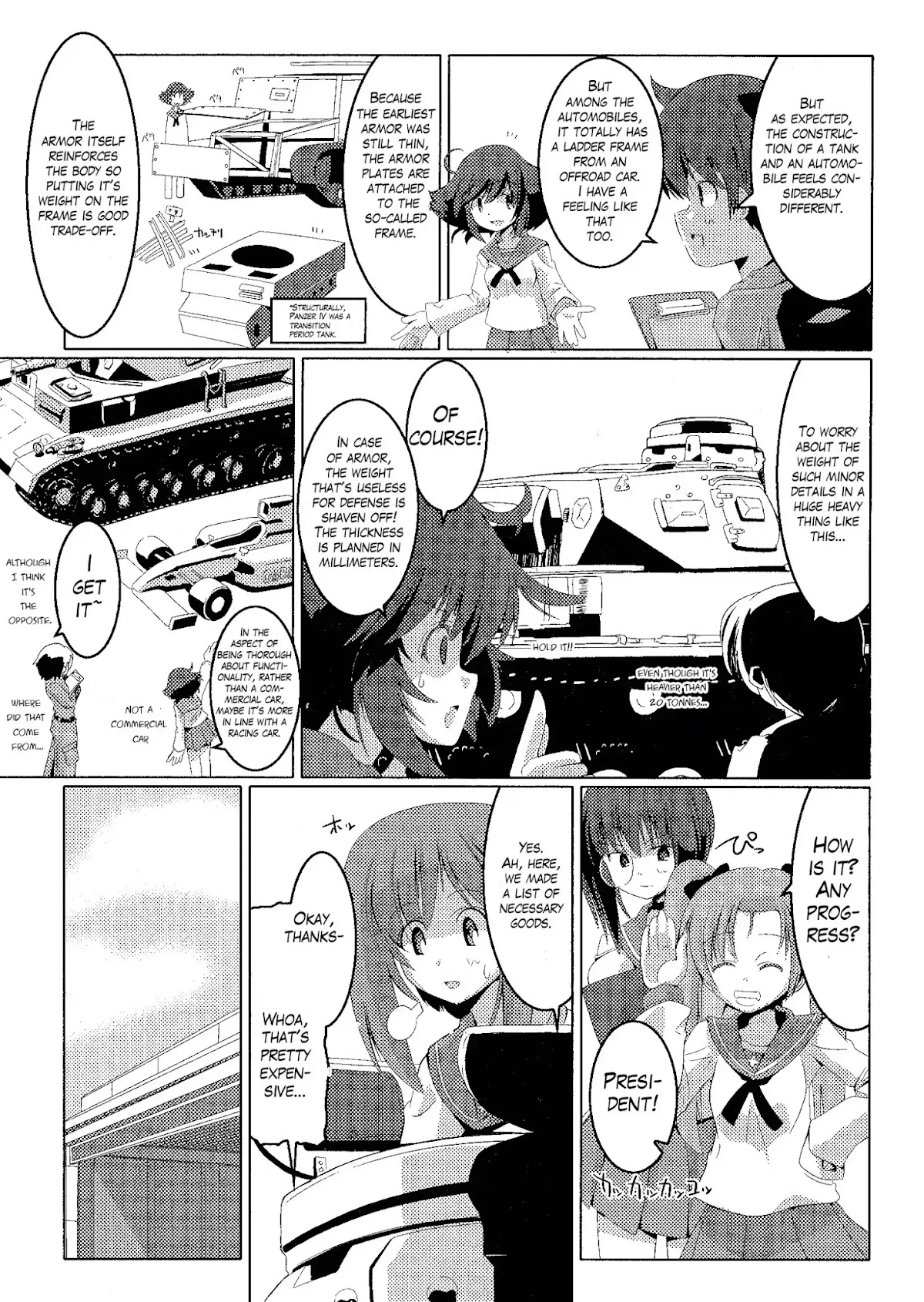 Girls & Panzer - Comic Anthology Chapter 1.8 page 7 - Vol.1 Chapter 8: The Way of Maintenance by EXCEL