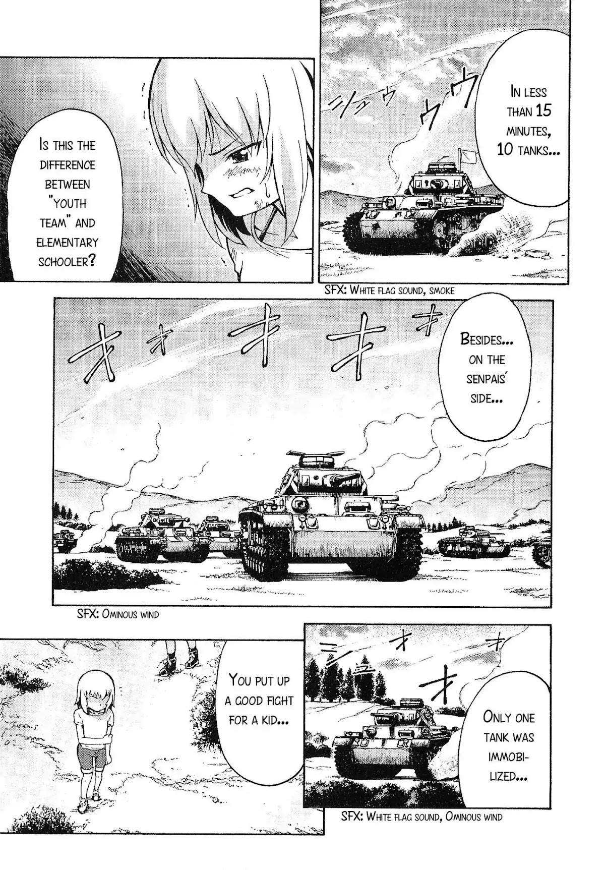 Girls & Panzer - Comic Anthology Chapter 2.1 page 11 - Vol.2 Chapter 1: Erika's Pride [by Saitaniya Ryouichi]