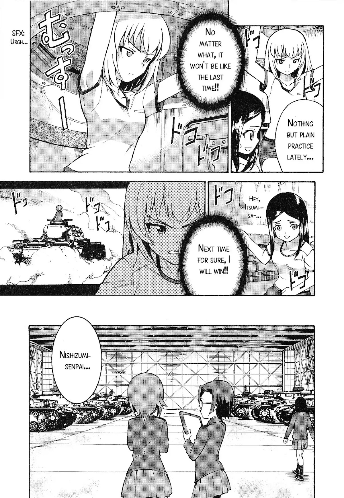 Girls & Panzer - Comic Anthology Chapter 2.1 page 15 - Vol.2 Chapter 1: Erika's Pride [by Saitaniya Ryouichi]