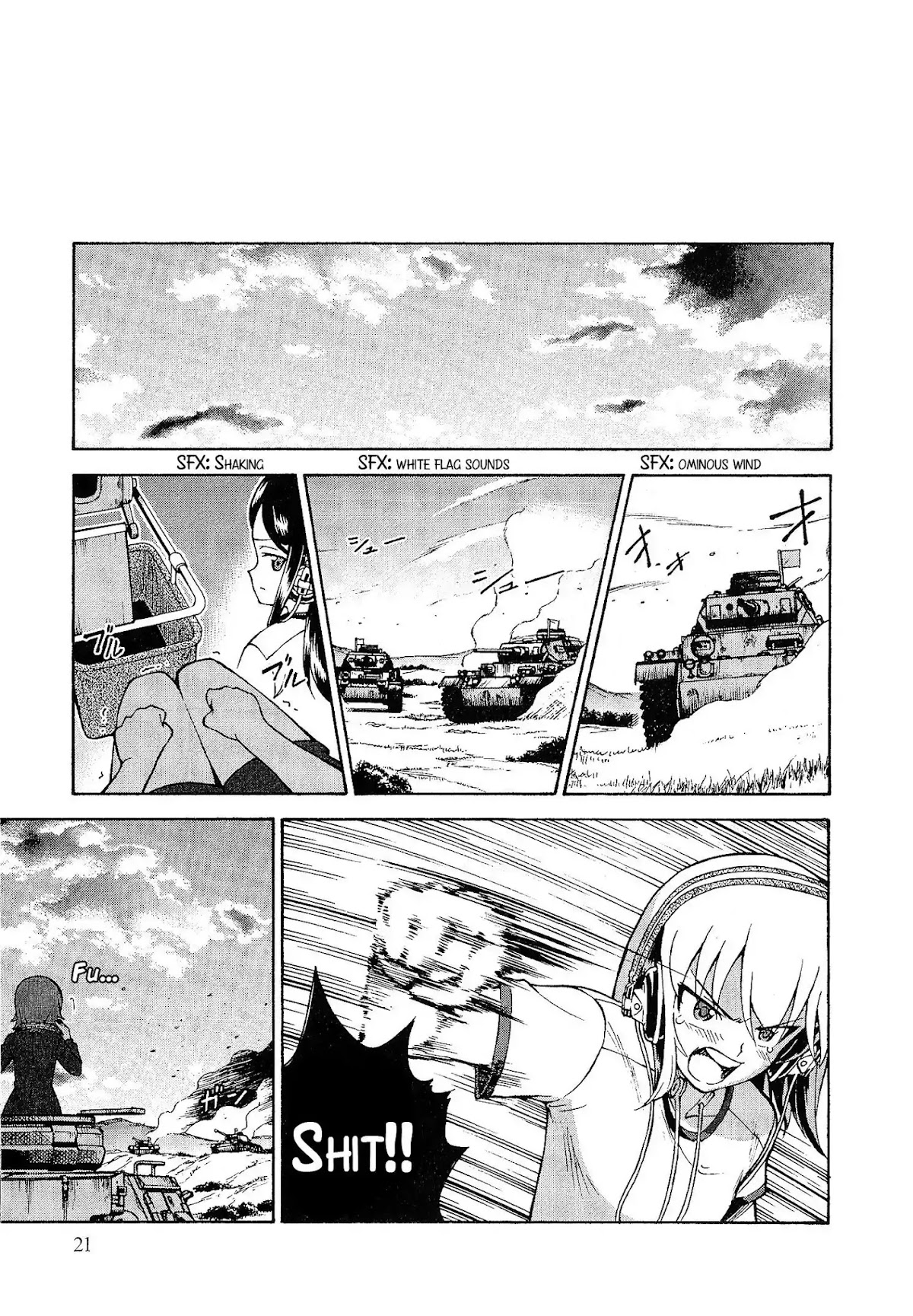 Girls & Panzer - Comic Anthology Chapter 2.1 page 19 - Vol.2 Chapter 1: Erika's Pride [by Saitaniya Ryouichi]
