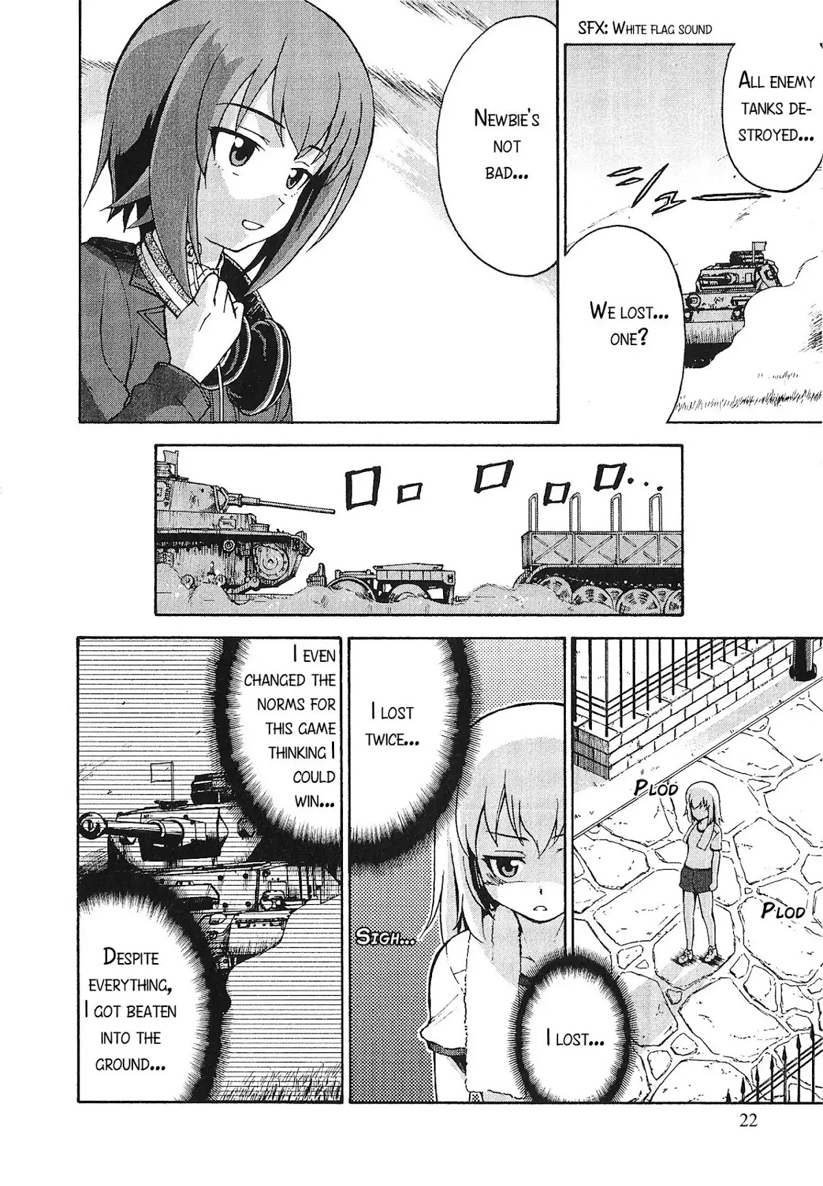 Girls & Panzer - Comic Anthology Chapter 2.1 page 20 - Vol.2 Chapter 1: Erika's Pride [by Saitaniya Ryouichi]
