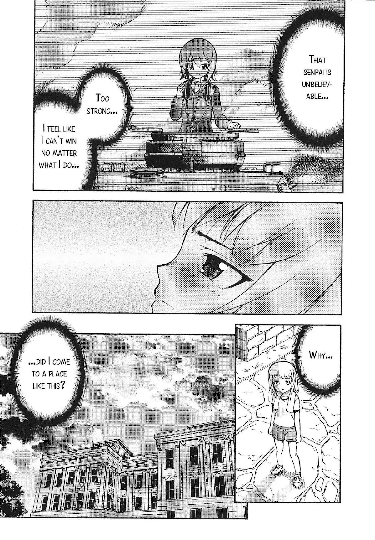 Girls & Panzer - Comic Anthology Chapter 2.1 page 21 - Vol.2 Chapter 1: Erika's Pride [by Saitaniya Ryouichi]
