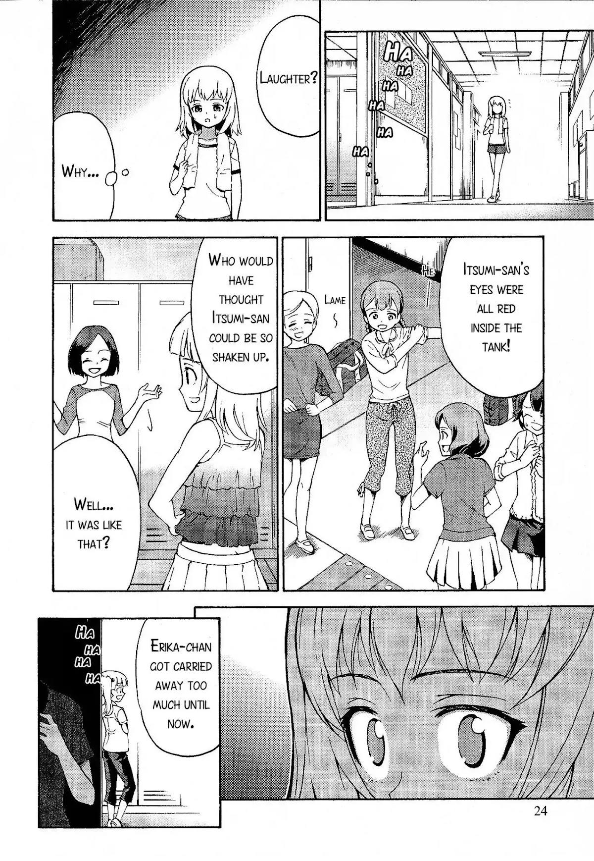 Girls & Panzer - Comic Anthology Chapter 2.1 page 22 - Vol.2 Chapter 1: Erika's Pride [by Saitaniya Ryouichi]