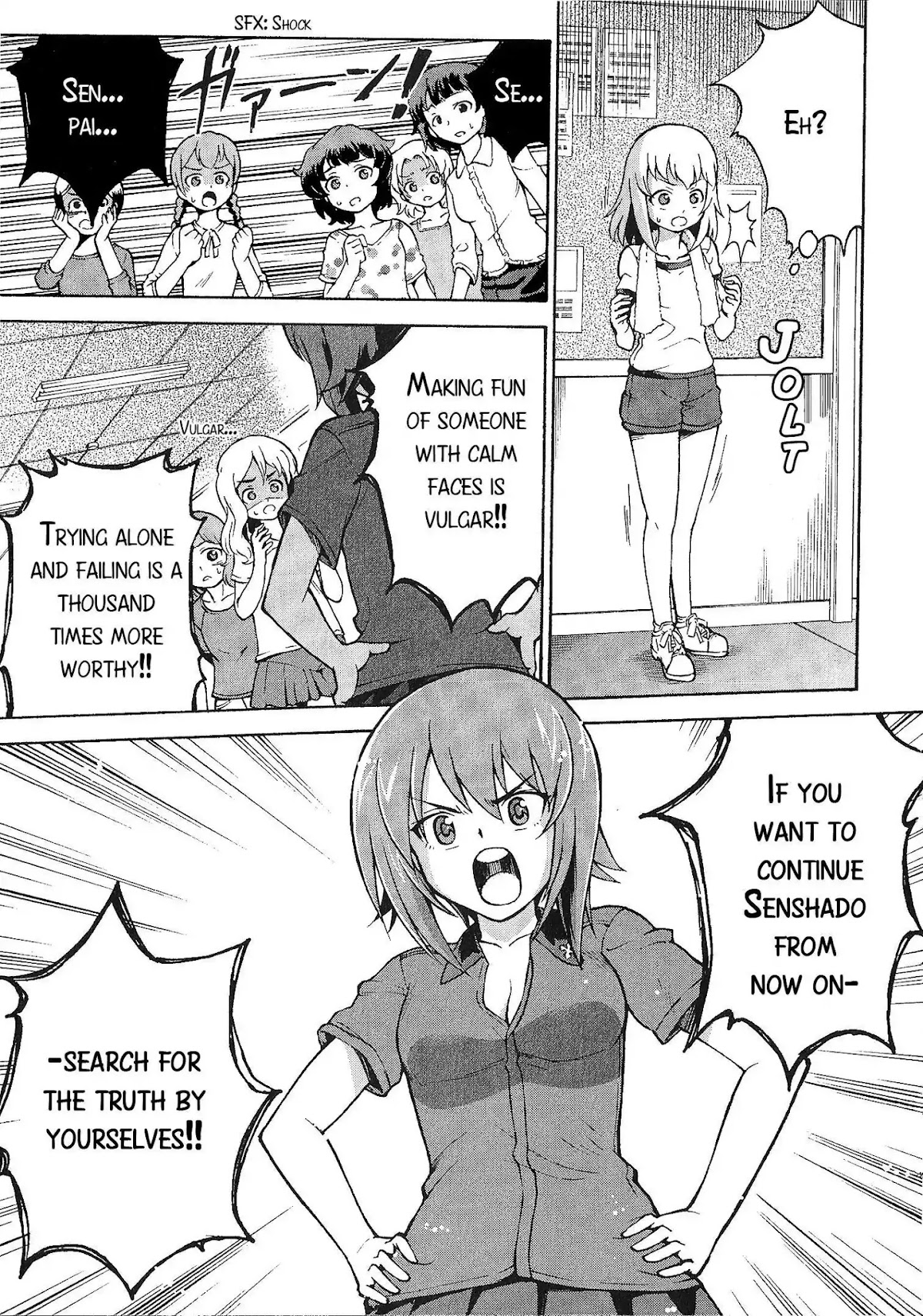 Girls & Panzer - Comic Anthology Chapter 2.1 page 25 - Vol.2 Chapter 1: Erika's Pride [by Saitaniya Ryouichi]