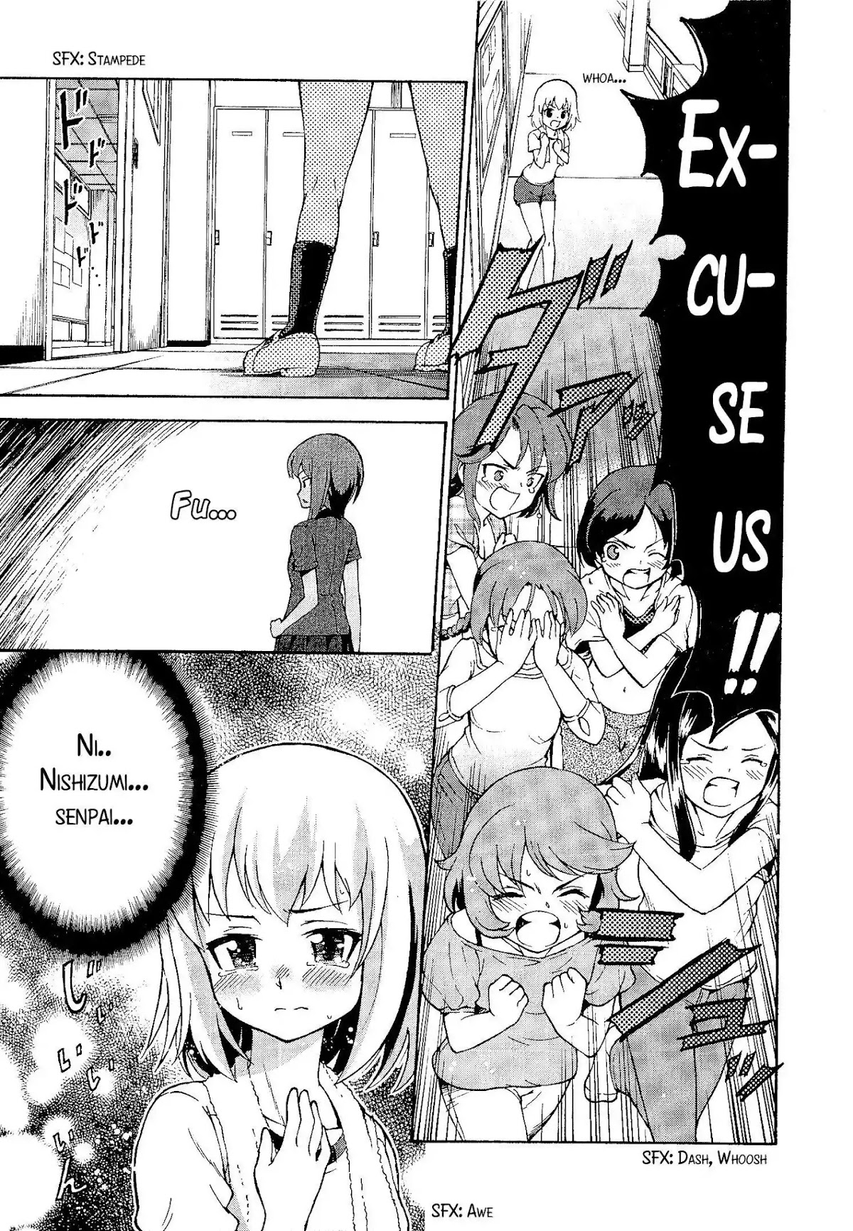 Girls & Panzer - Comic Anthology Chapter 2.1 page 27 - Vol.2 Chapter 1: Erika's Pride [by Saitaniya Ryouichi]