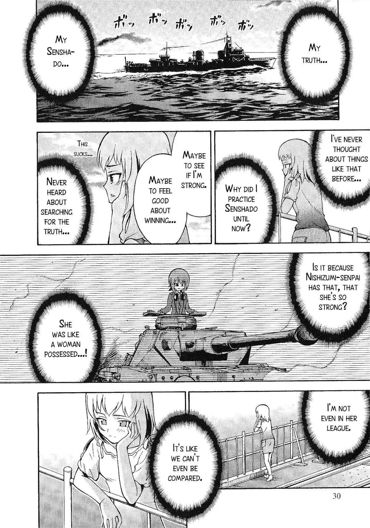 Girls & Panzer - Comic Anthology Chapter 2.1 page 28 - Vol.2 Chapter 1: Erika's Pride [by Saitaniya Ryouichi]