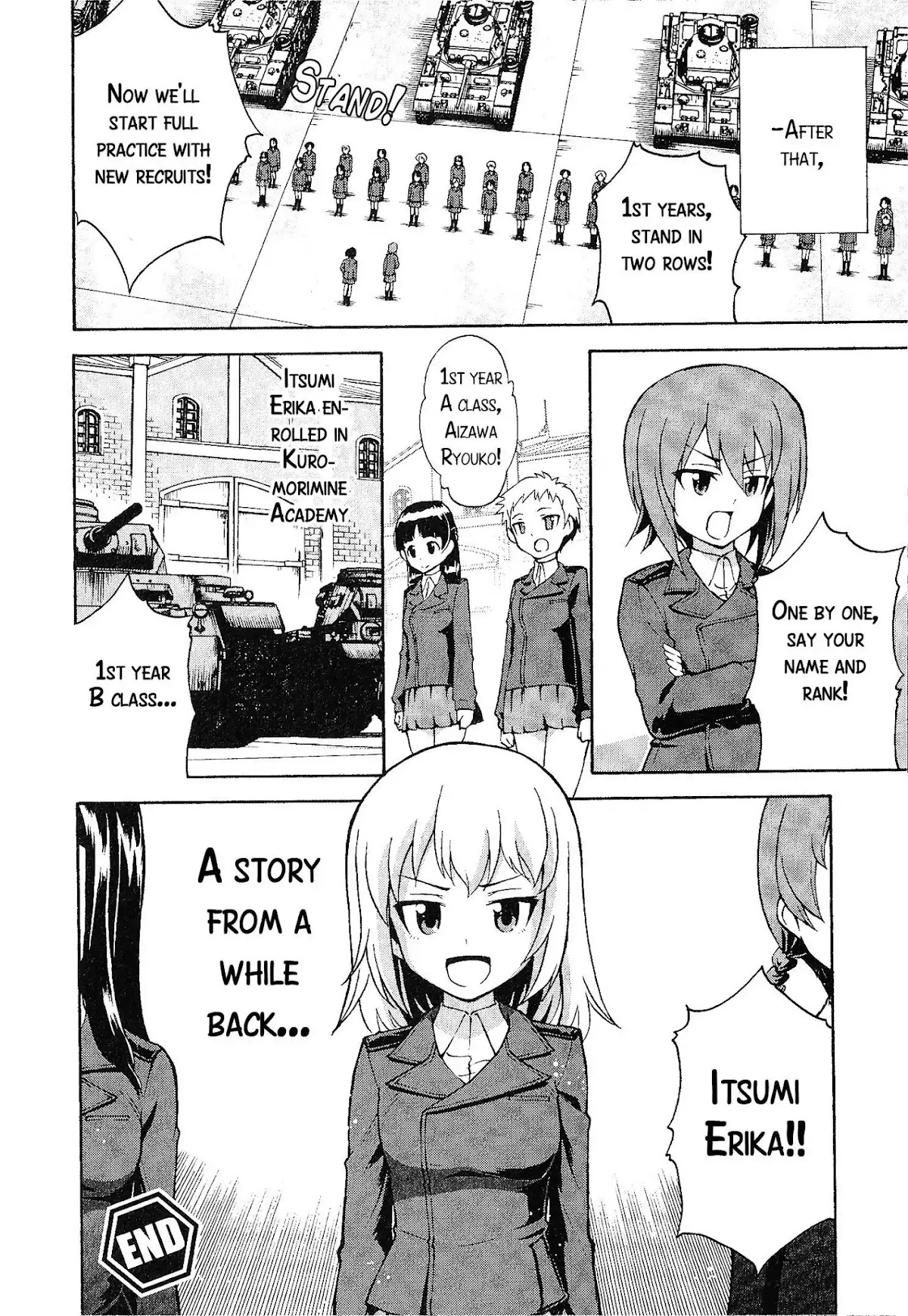 Girls & Panzer - Comic Anthology Chapter 2.1 page 30 - Vol.2 Chapter 1: Erika's Pride [by Saitaniya Ryouichi]