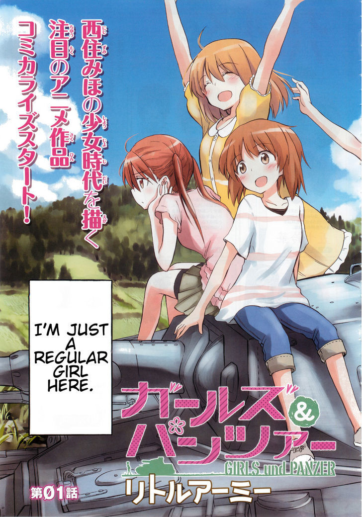 Girls & Panzer - Little Army Chapter 1 page 3 - Chapter 1