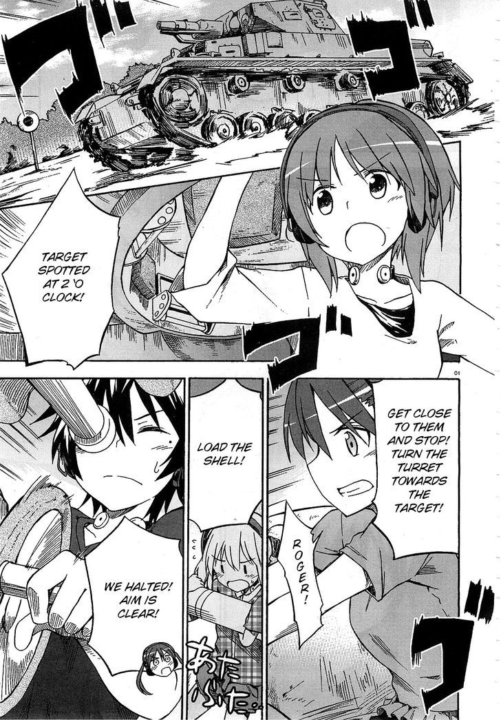 Girls & Panzer - Little Army Chapter 3 page 1 - Chapter 3