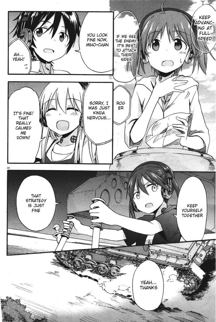 Girls & Panzer - Little Army Chapter 5 page 22 - Chapter 5