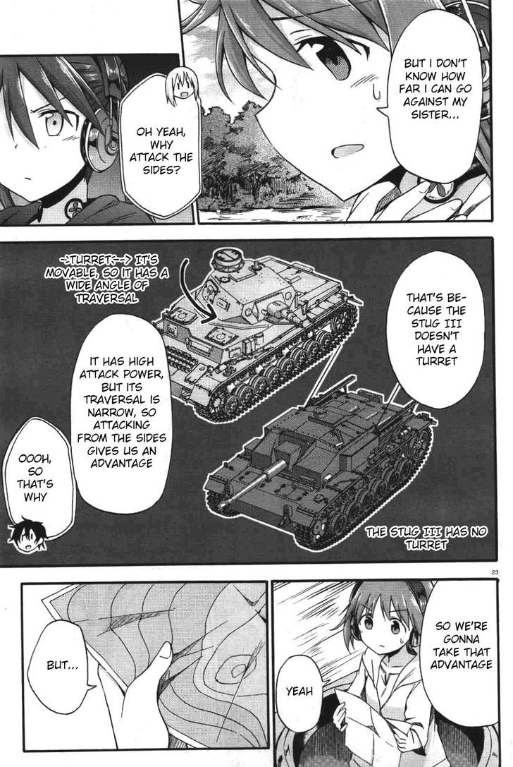 Girls & Panzer - Little Army Chapter 5 page 23 - Chapter 5