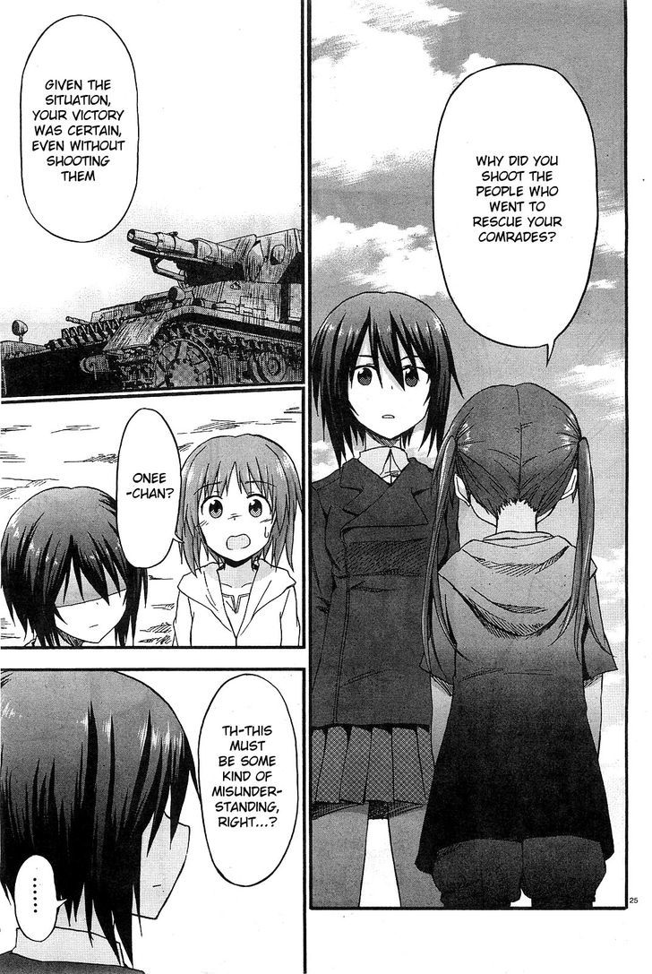 Girls & Panzer - Little Army Chapter 6 page 25 - Chapter 6