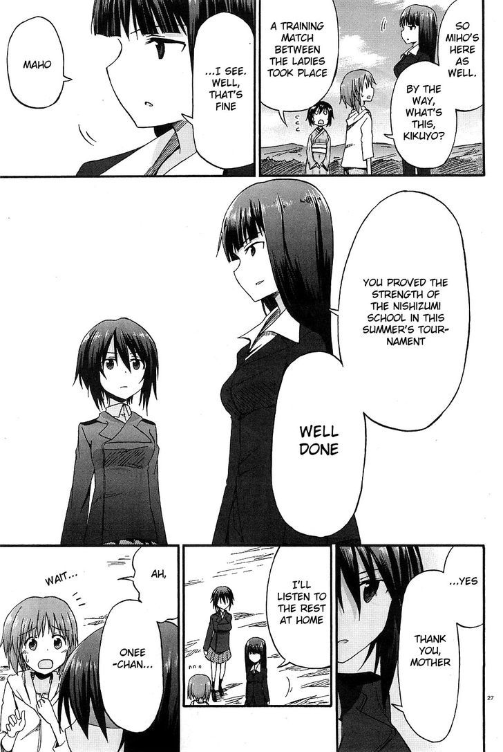 Girls & Panzer - Little Army Chapter 6 page 27 - Chapter 6