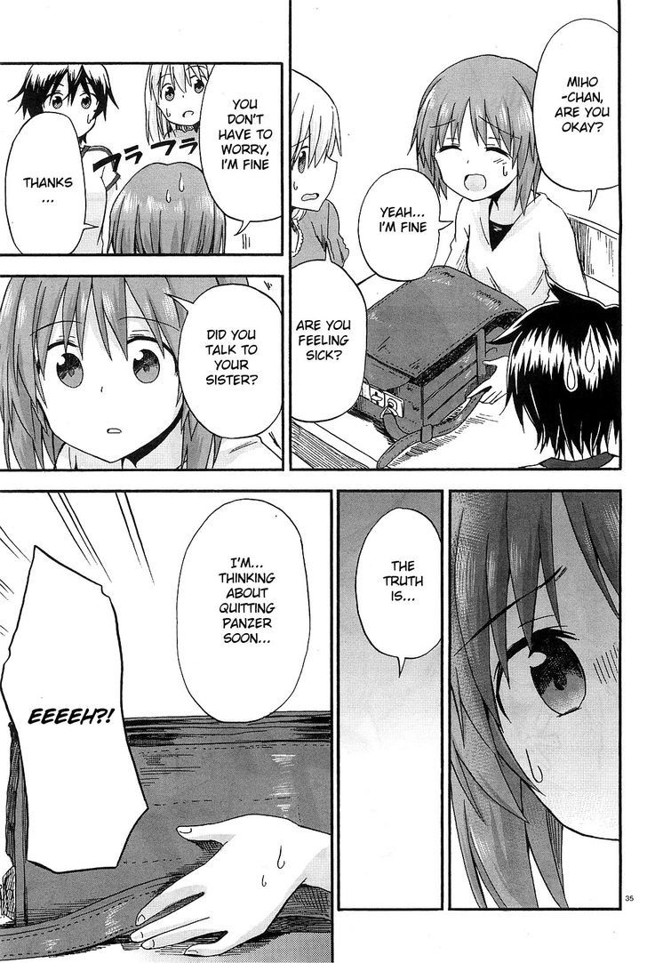Girls & Panzer - Little Army Chapter 6 page 35 - Chapter 6