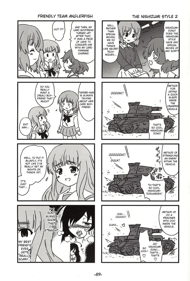 Girls & Panzer - Lovey-Dovey Panzer Chapter 2 page 2 - Chapter 2 : Friendly Team Anglerfish