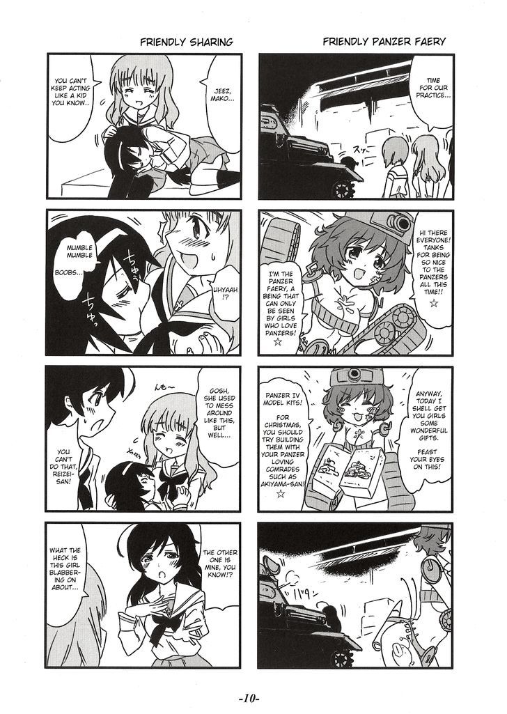 Girls & Panzer - Lovey-Dovey Panzer Chapter 2 page 3 - Chapter 2 : Friendly Team Anglerfish
