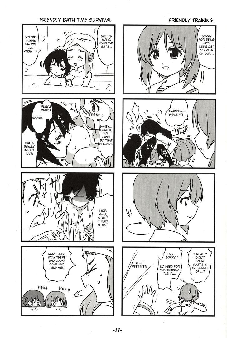 Girls & Panzer - Lovey-Dovey Panzer Chapter 2 page 4 - Chapter 2 : Friendly Team Anglerfish