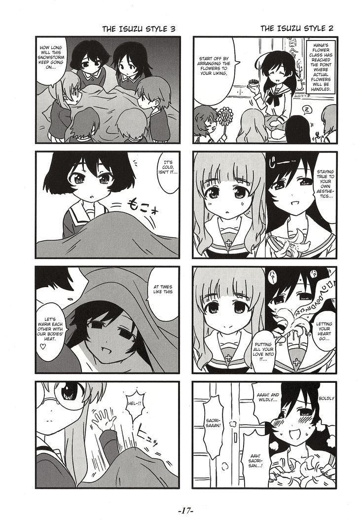 Girls & Panzer - Lovey-Dovey Panzer Chapter 3 page 2 - Chapter 3 : Non-stop Hana-san & the Nishizumi Family