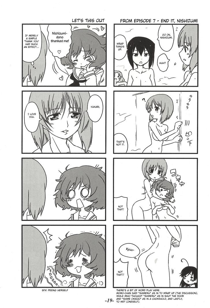 Girls & Panzer - Lovey-Dovey Panzer Chapter 3 page 4 - Chapter 3 : Non-stop Hana-san & the Nishizumi Family