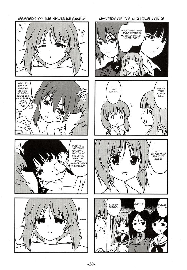 Girls & Panzer - Lovey-Dovey Panzer Chapter 3 page 5 - Chapter 3 : Non-stop Hana-san & the Nishizumi Family