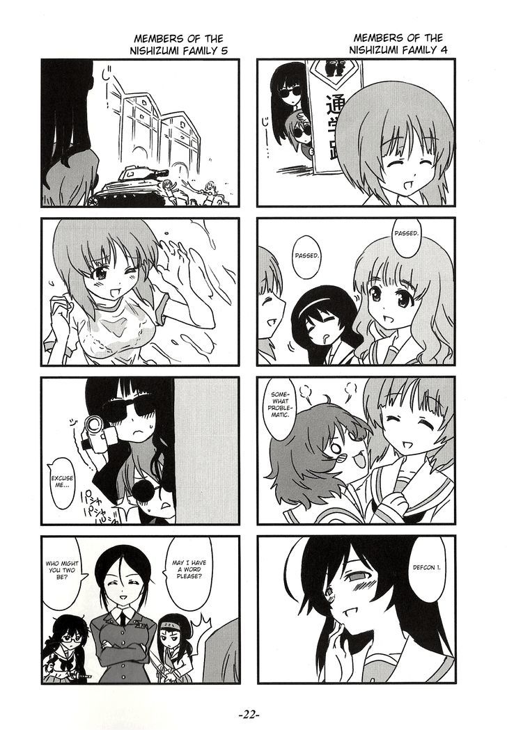 Girls & Panzer - Lovey-Dovey Panzer Chapter 3 page 7 - Chapter 3 : Non-stop Hana-san & the Nishizumi Family