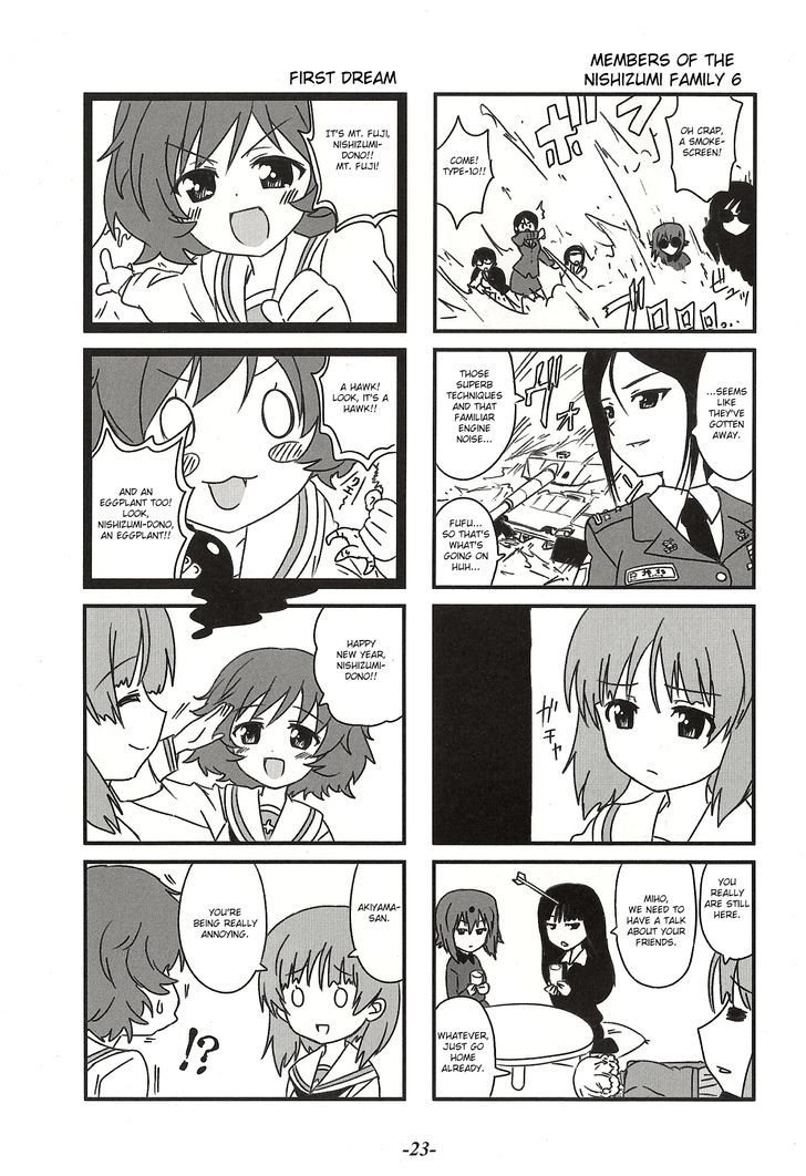 Girls & Panzer - Lovey-Dovey Panzer Chapter 3 page 8 - Chapter 3 : Non-stop Hana-san & the Nishizumi Family