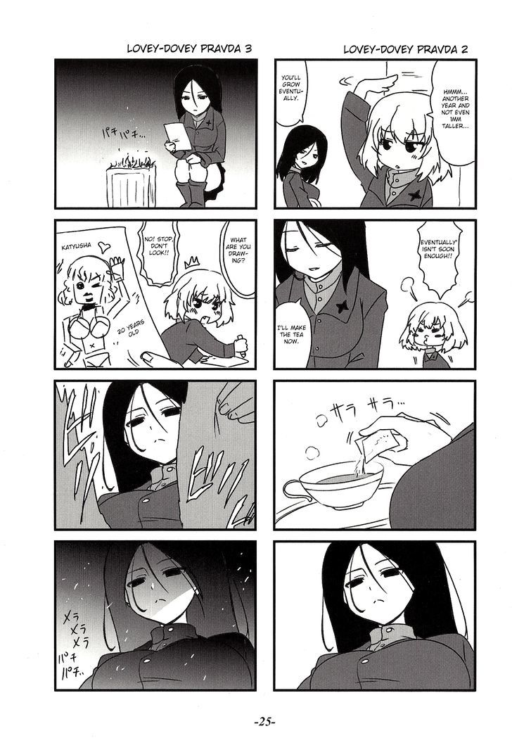Girls & Panzer - Lovey-Dovey Panzer Chapter 4 page 2 - Chapter 4 : Lovey-dovey Pravda
