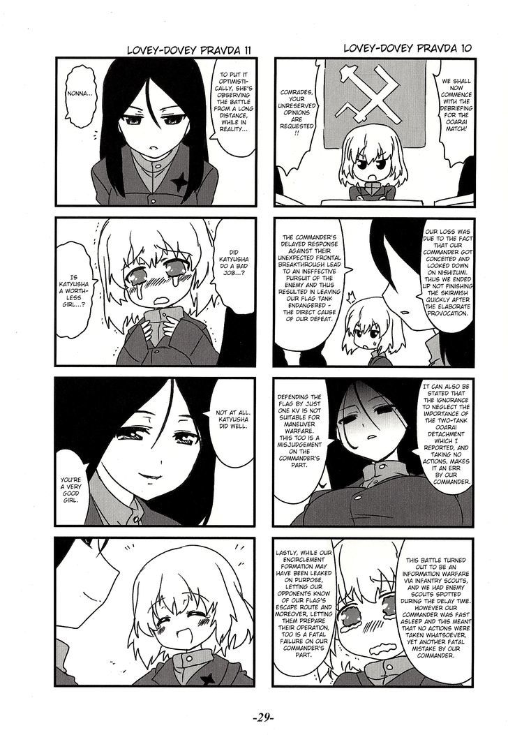 Girls & Panzer - Lovey-Dovey Panzer Chapter 4 page 6 - Chapter 4 : Lovey-dovey Pravda