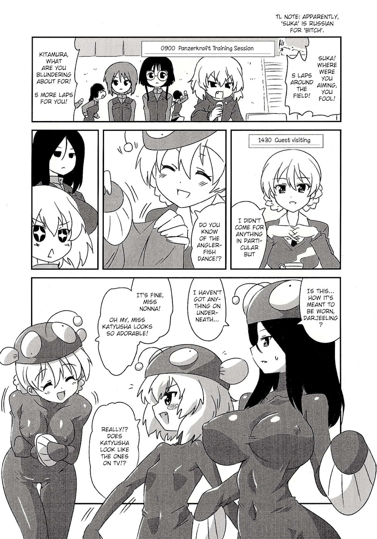 Girls & Panzer - Lovey-Dovey Panzer Chapter 5.2 page 6 - Chapter 5 v2 : Katyusha Diary - Complete Edition [End]