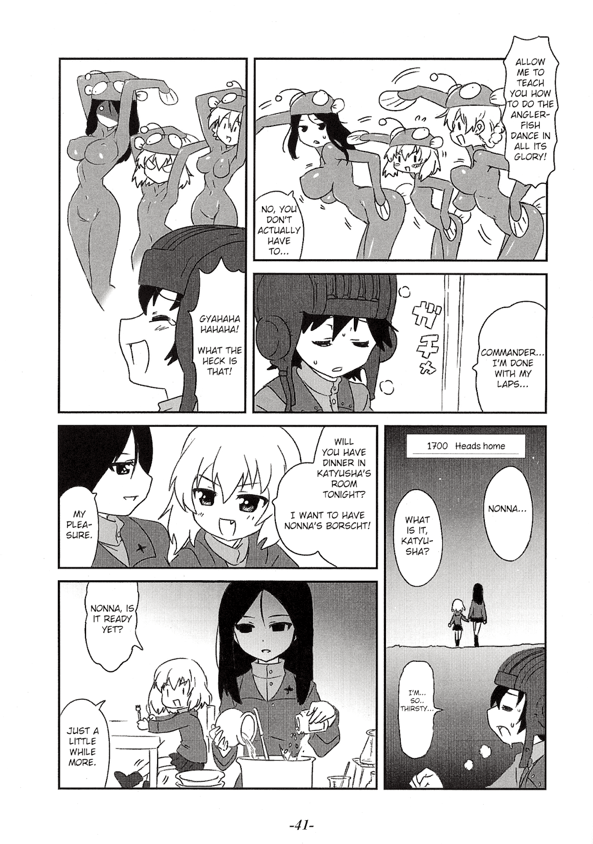 Girls & Panzer - Lovey-Dovey Panzer Chapter 5.2 page 7 - Chapter 5 v2 : Katyusha Diary - Complete Edition [End]