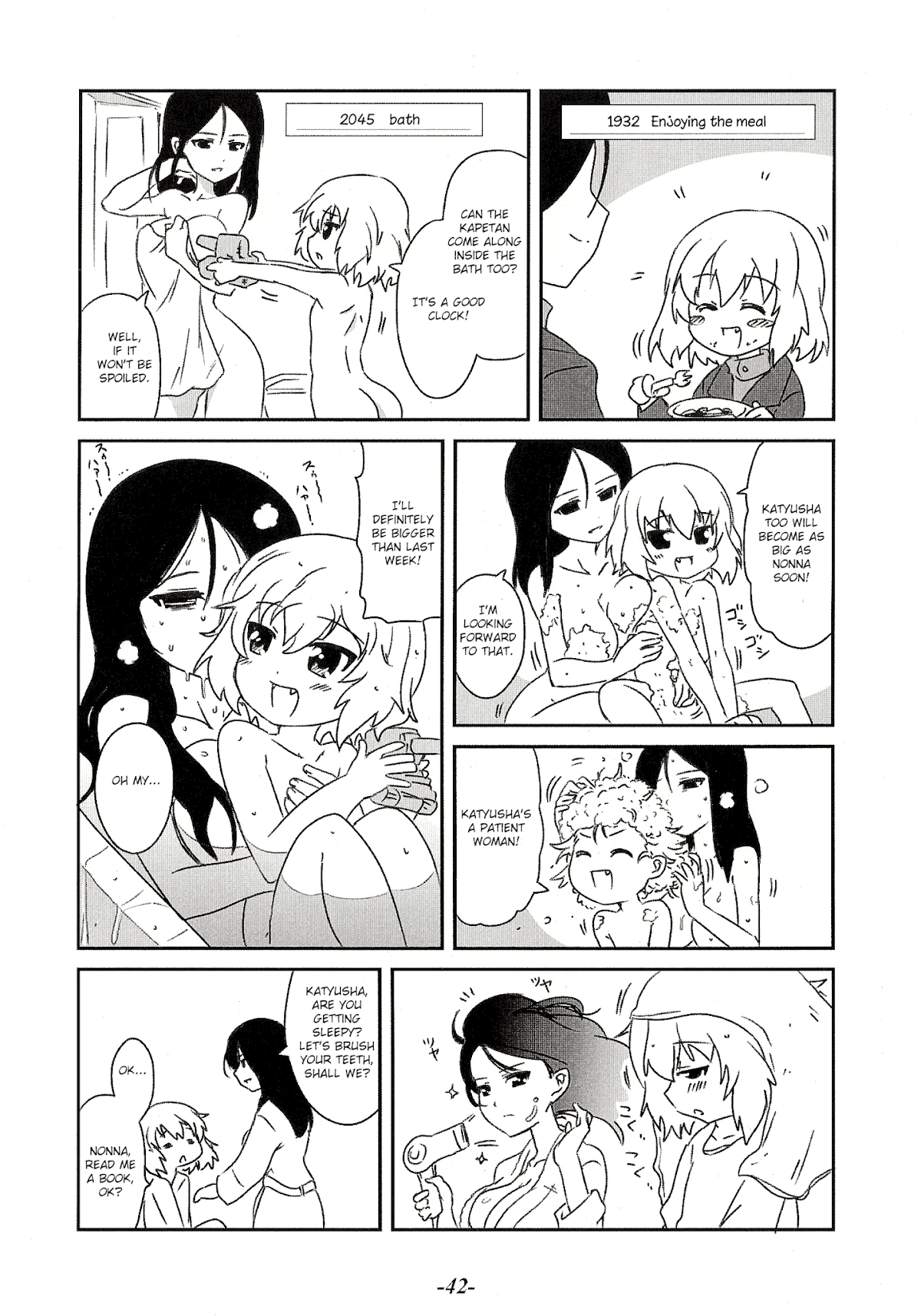 Girls & Panzer - Lovey-Dovey Panzer Chapter 5.2 page 8 - Chapter 5 v2 : Katyusha Diary - Complete Edition [End]
