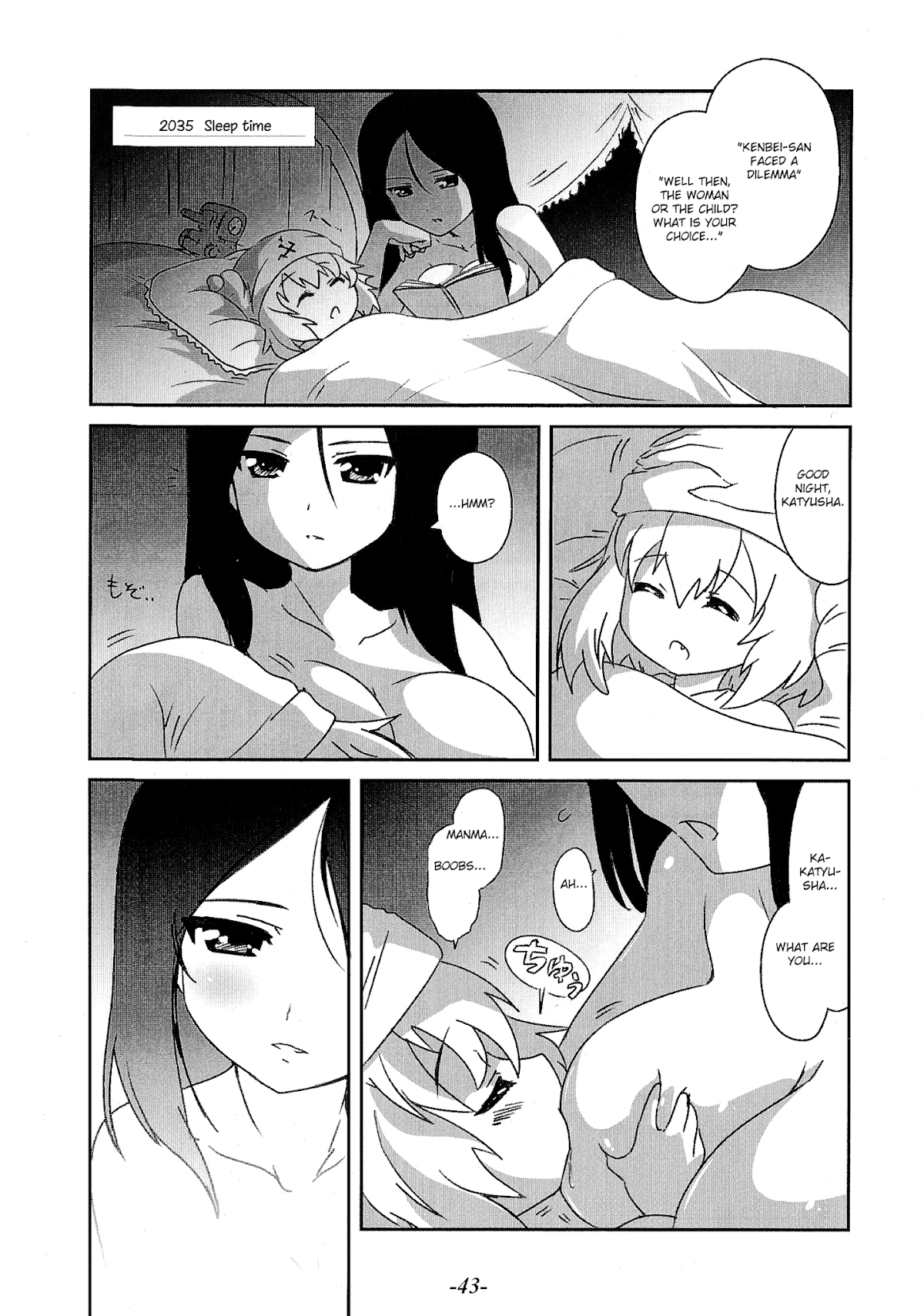 Girls & Panzer - Lovey-Dovey Panzer Chapter 5.2 page 9 - Chapter 5 v2 : Katyusha Diary - Complete Edition [End]