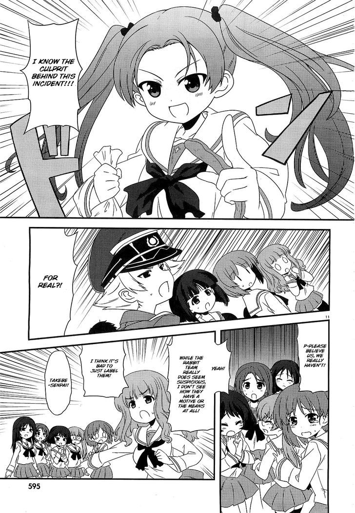 Girls & Panzer - Motto Love Love Sakusen desu! Chapter 10 page 11 - Chapter 10 : It's the Murder Case of Oorai Girls' 38(t) Hetzer Loader!