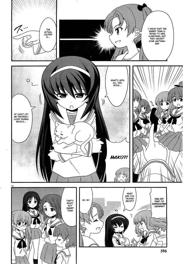 Girls & Panzer - Motto Love Love Sakusen desu! Chapter 10 page 12 - Chapter 10 : It's the Murder Case of Oorai Girls' 38(t) Hetzer Loader!