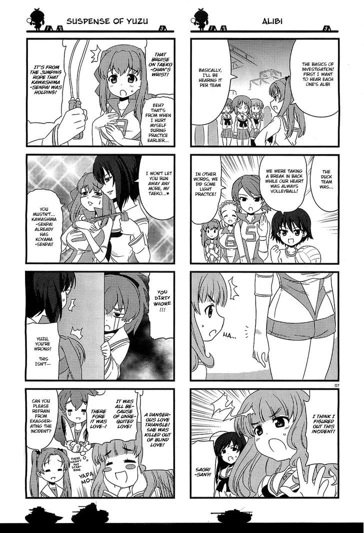 Girls & Panzer - Motto Love Love Sakusen desu! Chapter 10 page 7 - Chapter 10 : It's the Murder Case of Oorai Girls' 38(t) Hetzer Loader!