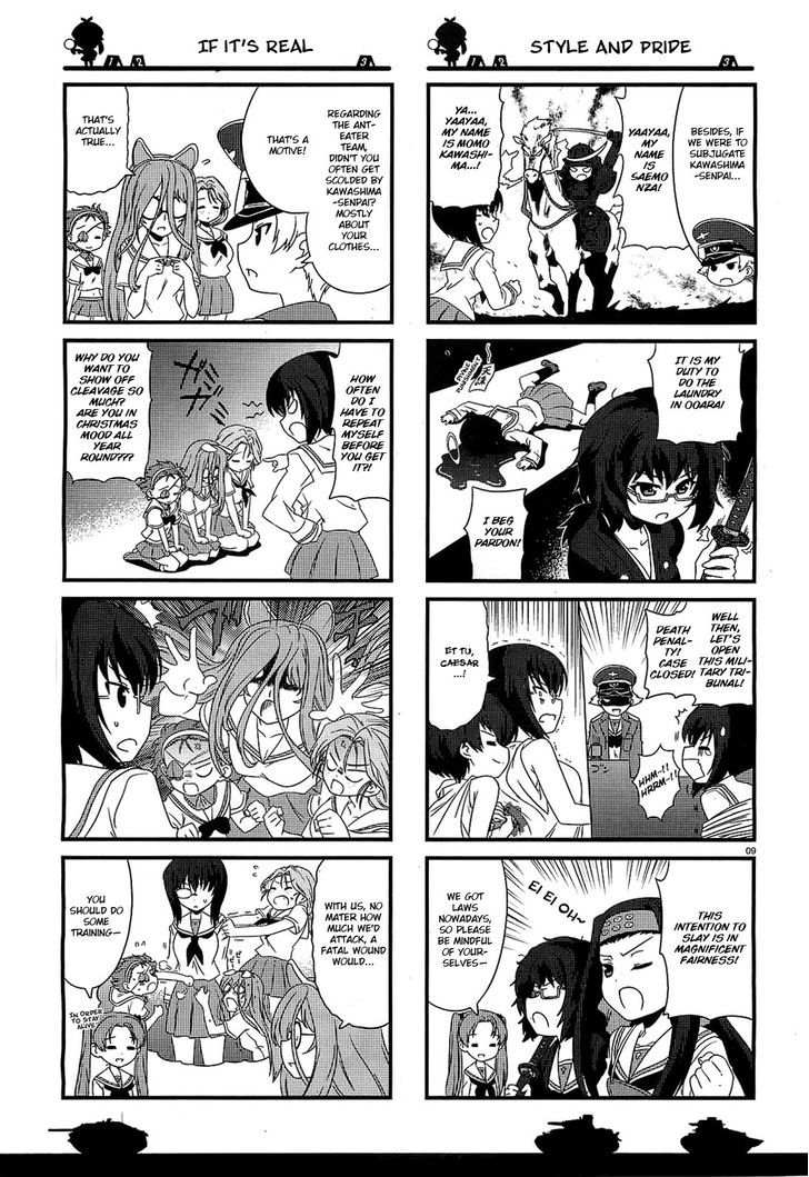 Girls & Panzer - Motto Love Love Sakusen desu! Chapter 10 page 9 - Chapter 10 : It's the Murder Case of Oorai Girls' 38(t) Hetzer Loader!