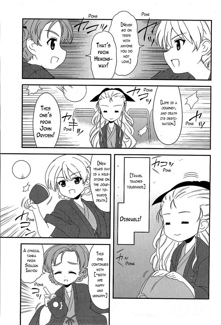 Girls & Panzer - Motto Love Love Sakusen desu! Chapter 11 page 10 - Chapter 11 : It's the Noble Sisters' Steamy Trip!