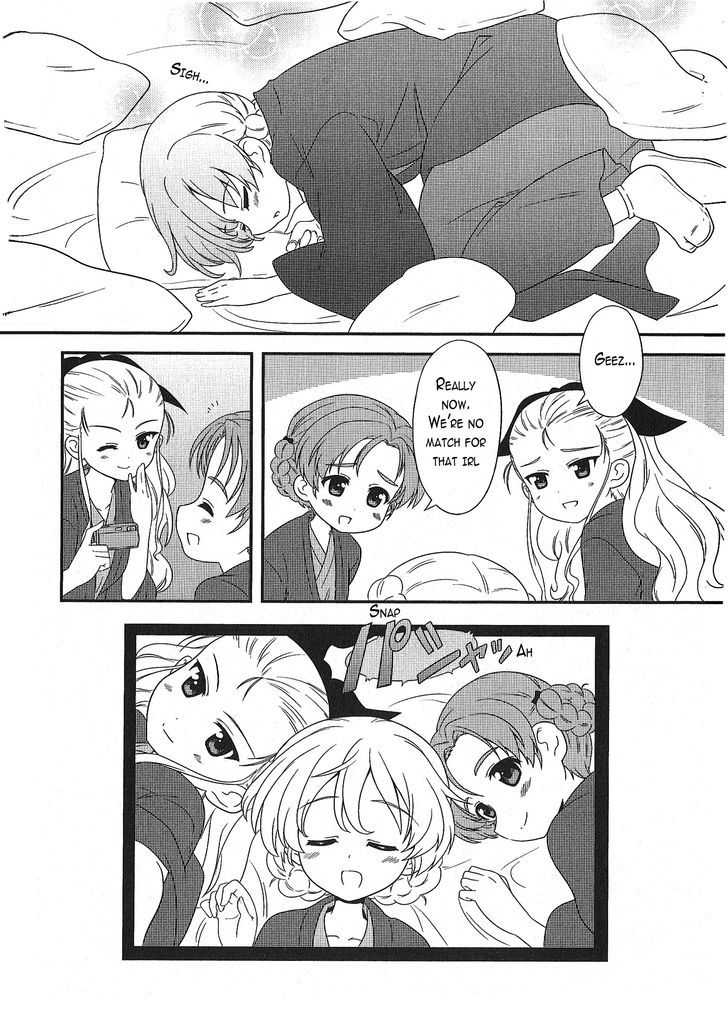 Girls & Panzer - Motto Love Love Sakusen desu! Chapter 11 page 17 - Chapter 11 : It's the Noble Sisters' Steamy Trip!