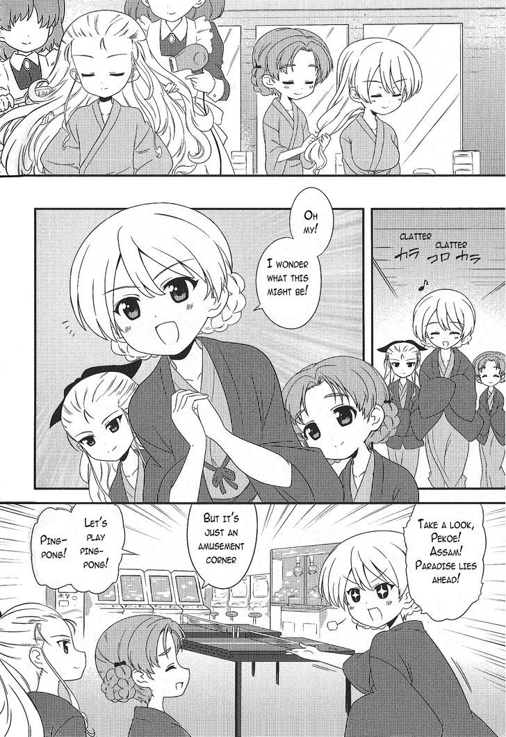 Girls & Panzer - Motto Love Love Sakusen desu! Chapter 11 page 7 - Chapter 11 : It's the Noble Sisters' Steamy Trip!